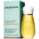Darphin Essential Oil Elixir Rose Aromatic Care drėkinantis ir minkštinantis aliejų mišinys veidui, 15 ml