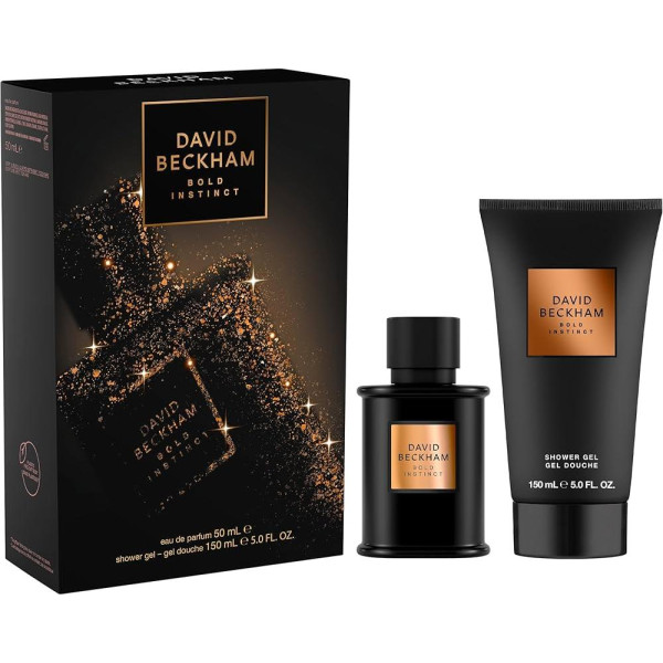 David Beckham Bold Instinct rinkinys vyrams (EDP, 50 ml + dušo želė, 150 ml)