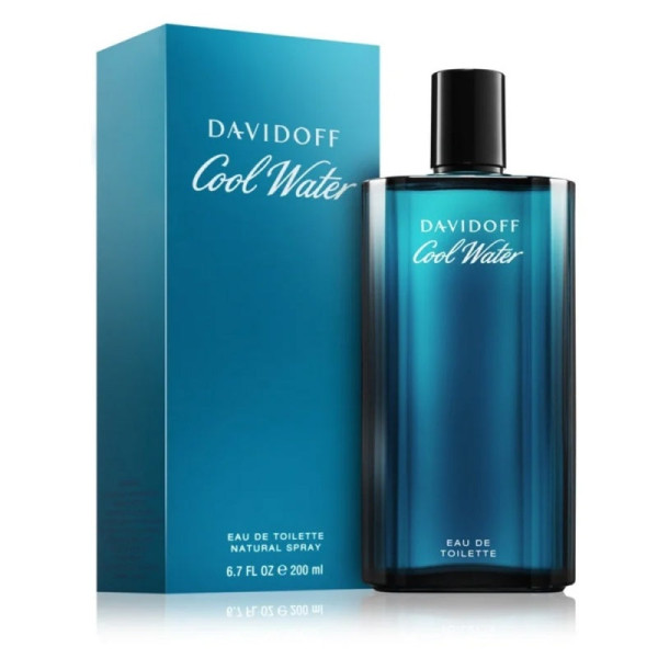 Davidoff Cool Water Men EDT tualetinis vanduo vyrams, 200 ml