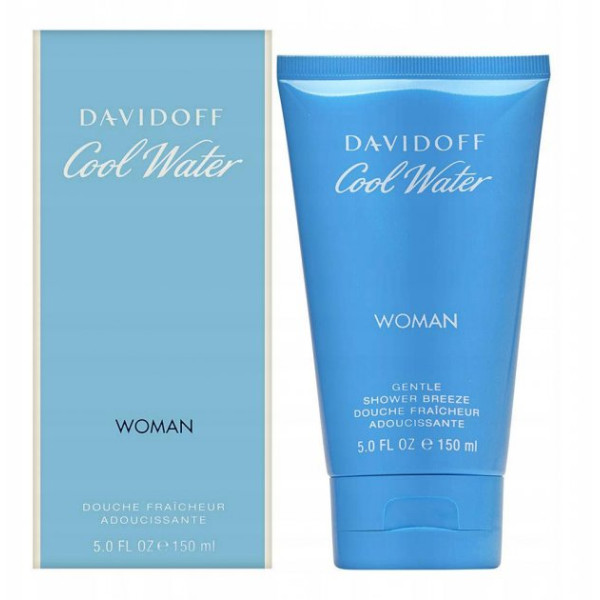  Davidoff Cool Water Woman Gentle Shower Breeze dušo želė moterims, 150 ml