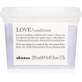 Davines Essential Haircare LOVE Smoothing Conditioner glotninamasis kondicionierius nepaklusniems plaukams, 250 ml