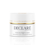 Declare Stress Balance 5 Secrets Night Cream atpalaiduojamasis naktinis veido kremas, 50 ml