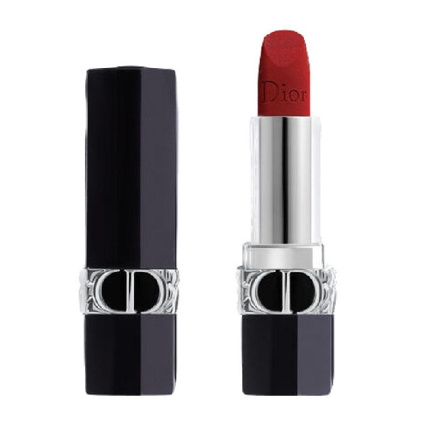 Dior Rouge Dior Refillable Lipstick ilgalaikiai lūpų dažai, atspalvis: 760-Favourite Velvet