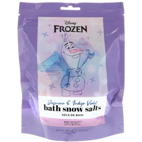 Disney Mad Beauty Disney Frozen Olaf Bath Snow vonios druska, 350 g