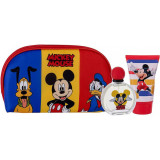 Disney Mickey rinkinys vaikams (EDT, 50 ml + dušo želė, 100 ml + rankinė)