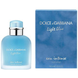 Dolce & Gabbana Light Blue Eau Intense Pour Homme EDP parfumuotas vanduo vyrams, 100 ml