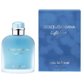 Dolce & Gabbana Light Blue Eau Intense Pour Homme EDP parfumuotas vanduo vyrams, 200 ml