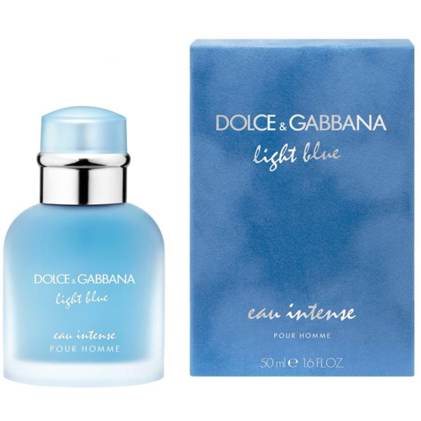 Dolce&Gabbana Light Blue Pour Homme Eau Intense EDP parfumuotas vanduo vyrams, 50 ml