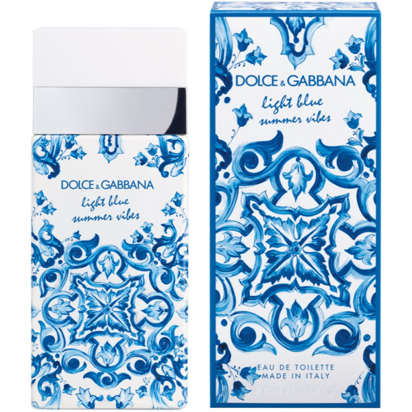 Dolce And Gabbana Light Blue Summer Vibes EDT tualetinis vanduo moterims, 100 ml