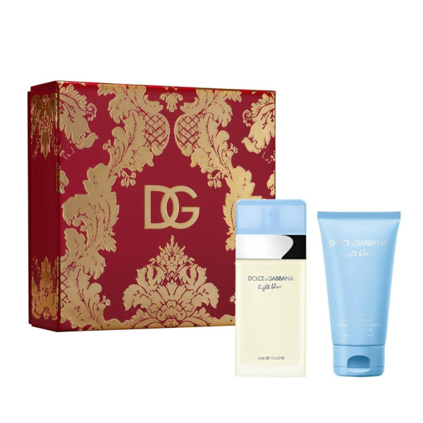 Dolce&Gabbana Light Blue rinkinys moterims (EDT, 50 ml + kūno kremas, 50 ml)