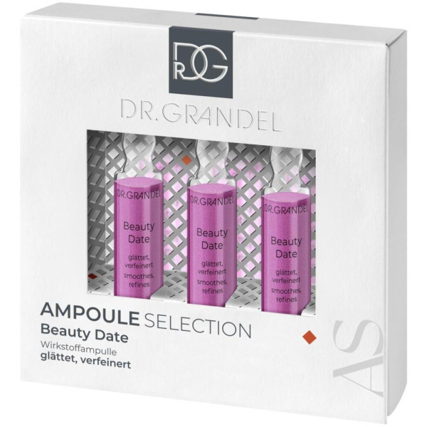 Dr. Grandel AMPOULES Beauty Date Ampoules veido ampulės, 3 x 3 ml