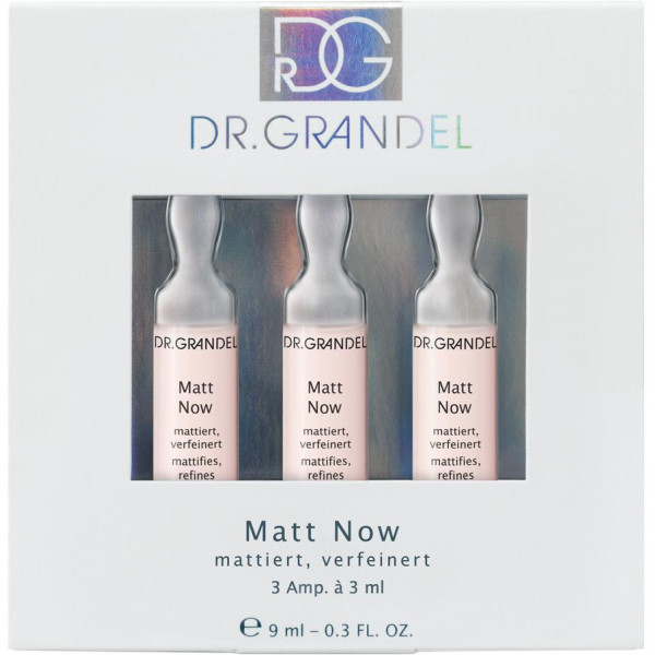 Dr. Grandel  AMPOULES Matt Now Ampollas ampulės veidui, 3 x 3 ml