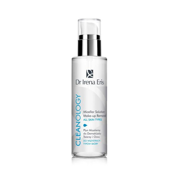 Dr Irena Eris Cleanology Micellar Solution For Face And Eye Make-Up Removal micelinis makiažo valiklis, 200 ml