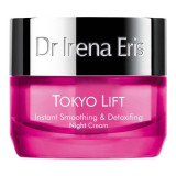 Dr Irena Eris Tokyo Lift Instant Smoothing & Detoxifing Night Cream glotninamasis ir detoksikuojantis naktinis veido kremas, 50 ml