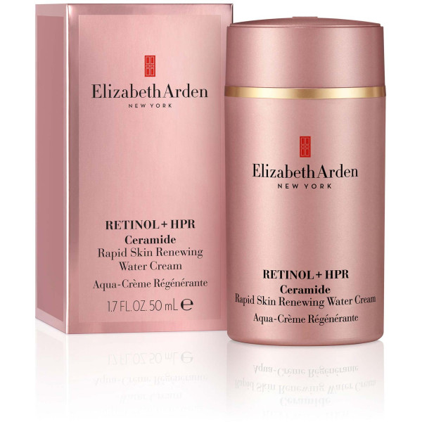 Elizabeth Arden Retinol + Hpr Ceramide Rapid Skin Renewing Water Cream vandens pagrindo aturiamasis veido kremas, 50 ml