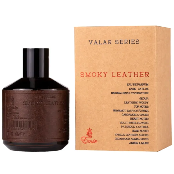 Emir Smoky Leather EDP parfumuotas vanduo unisex, 100 ml