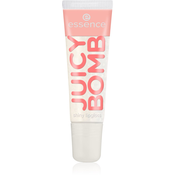 Essence Juicy Bomb vaisių aromato lūpų blizgesys spindinčioms lūpoms, atspalvis: 101-Lovely Litchi, 10 ml