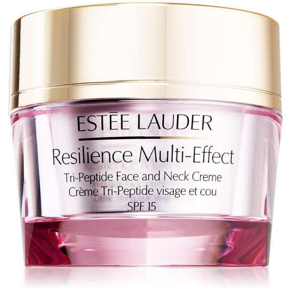 Estée Lauder Resilience Multi-Effect Tri-Peptide Face And Neck Cream Normal And Mixted Skin SPF 15 veido kremas normaliai ir mišriai odai, 50 ml