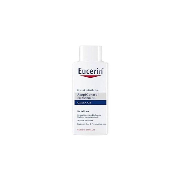 Eucerin Atopicontrol Oleogel Bath and Shower Oil vonios ir dušo aliejus, 400 ml