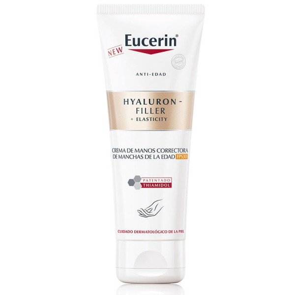 Eucerin Hyaluron-Filler + Elasticity SPF 30 Hand Cream rankų kremas, 75 ml