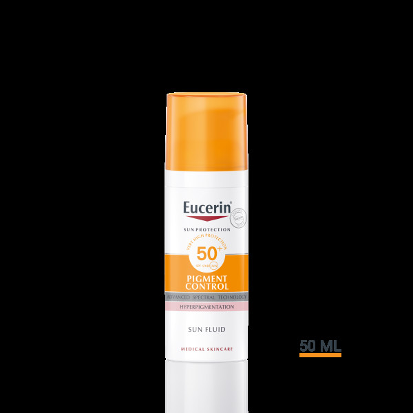 Eucerin Pigment Control SPF 50+ fluidas nuo saulės ir hiperpigmentacijos, 50 ml