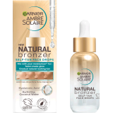 Garnier Ambre Solaire Natural Bronzer Self-Tan Face Drops savaiminio įdegio lašai veidui, 30 ml