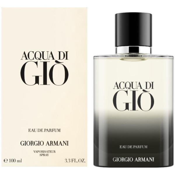 Giorgio Armani Acqua di Gio Pour Homme EDP parfumuotas vanduo vyrams, 100 ml Refillable