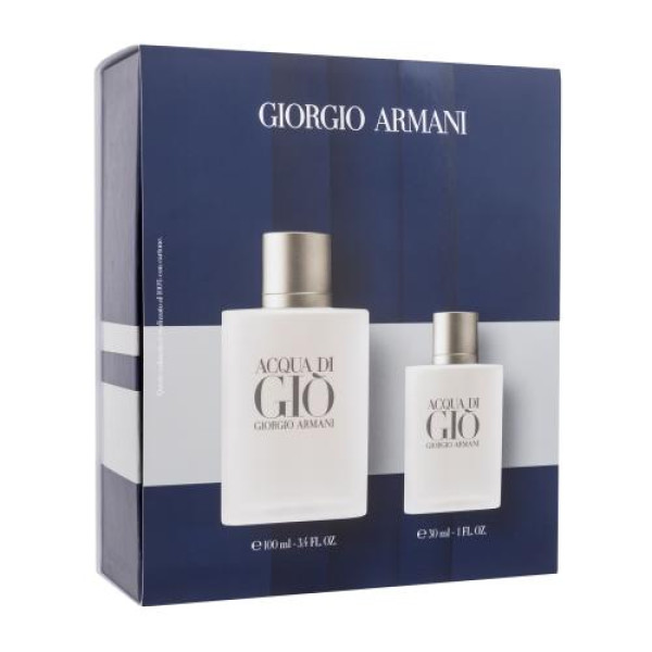 Giorgio Armani Acqua di Gio Pour Homme rinkinys vyrams (EDT, 100ml +  EDT, 30 ml)