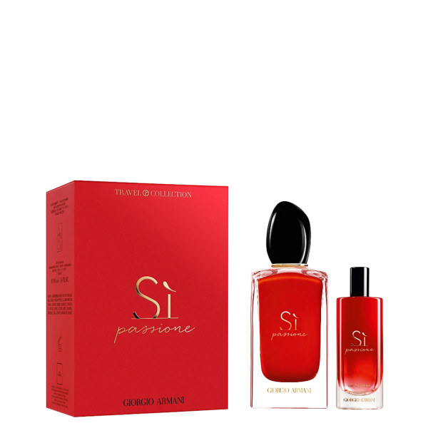 Giorgio Armani Si Passione rinkinys moterims (EDP, 100 ml + EDP, 15 ml)