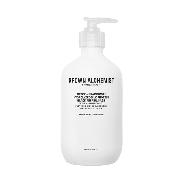 Grown Alchemist Detox Shampoo 0.1 valomasis detoksikacinis šampūnas, 500 ml
