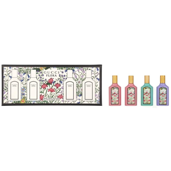 Gucci Flora Miniatures Gifset miniatiūrų rinkinys, 4 x 5 ml