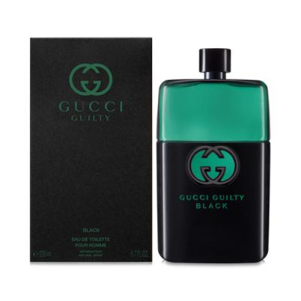 Gucci Guilty Black Pour Homme EDT tualetinis vanduo vyrams, 200 ml