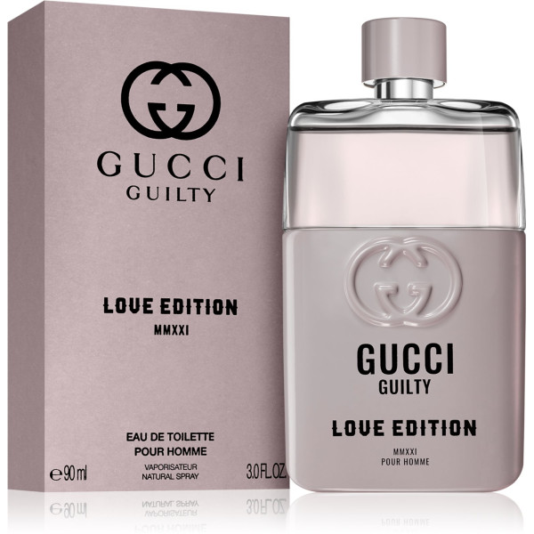 Gucci Guilty Pour Homme Love Edition 2021 EDT tualetinis vanduo vyrams, 90 ml