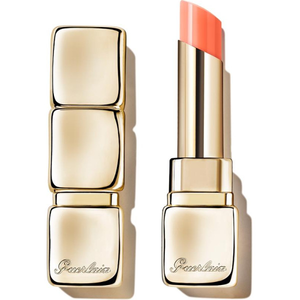 GUERLAIN KissKiss Bee Glow lūpų spalvą paryškinantis balzamas, atspalvis: 319 Peach Glow, 3,2 g