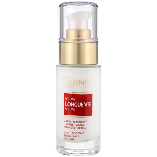 Guinot Longue Vie+ Anti-Ageing Serum atstatomasis priešraukšlinis serumas, 30 ml