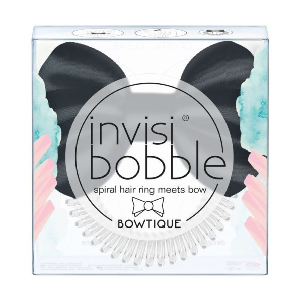 Gumytės plaukams Invisibobble BOWTIQUE True Black