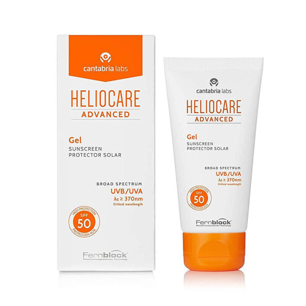 Heliocare Advanced Gel SPF 50 apsauginis veido gelis nuo saulės, 50 ml