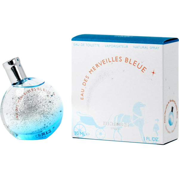 Hermès Eau des Merveilles Bleue EDT tualetinis vanduo moterims, 30 ml