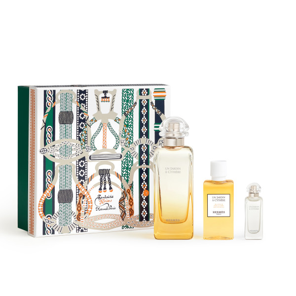 Hermes Un Jardin a Cythere  rinkinys Unisex (EDT, 100 ml + EDT, 7,5 ml + dušo želė, 40 ml)