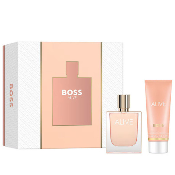 Hugo Boss Alive EDP rinkinys moterims  (EDP, 50 ml + kūno losjonas, 75 ml)