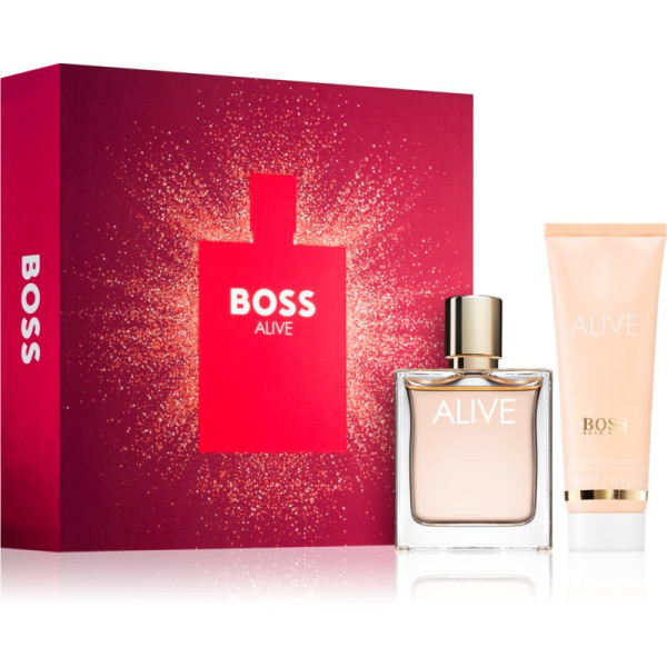 Hugo Boss Alive EDP rinkinys moterims  (EDP, 50 ml + kūno losjonas, 75 ml)