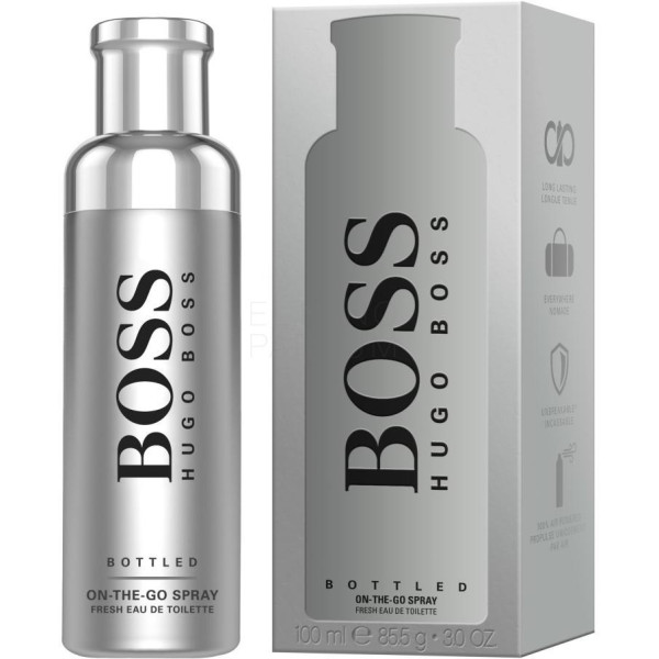 HUGO BOSS Boss Bottled On-The-Go EDT tualetinis vanduo vyrams, 100 ml