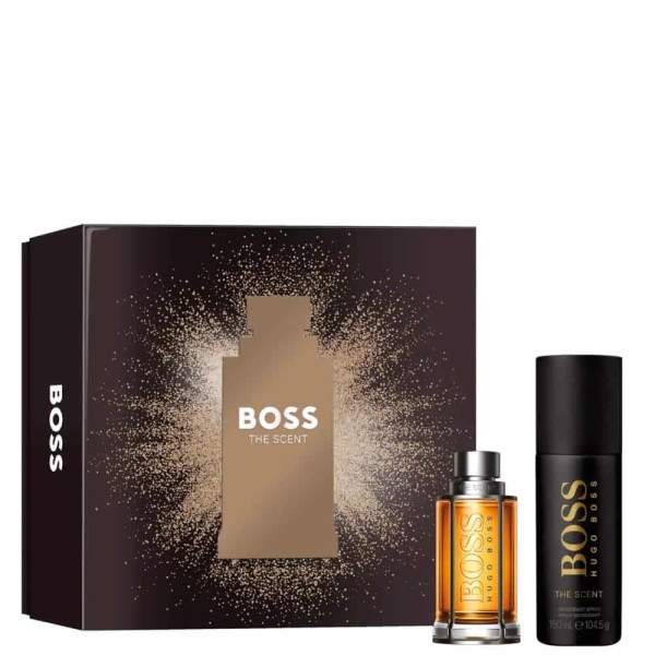 HUGO BOSS BOSS The Scent Christmas Gift Set rinkinys vyrams (EDT, 50 ml + dezodorantas, 150 ml)