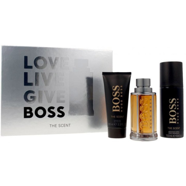  Hugo Boss BOSS The Scent rinkinys vyrams (EDT, 100 ml + dušo želė, 100 ml + dezodorantas, 150 ml)