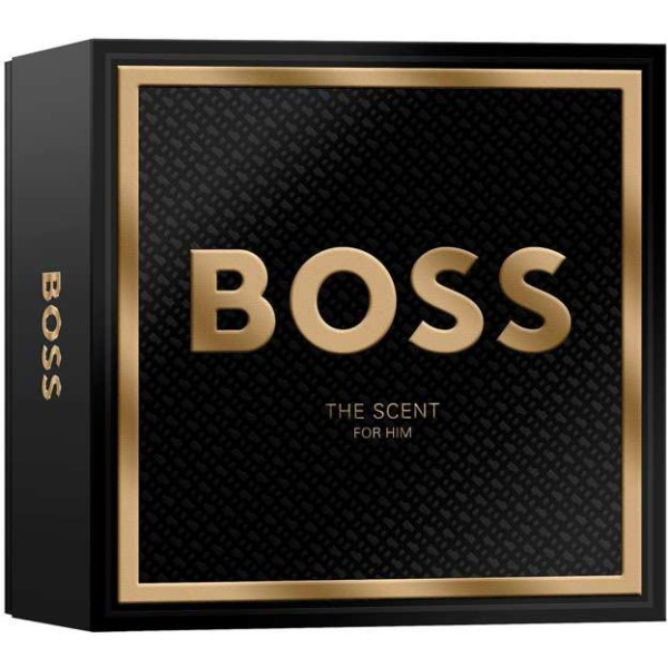 HUGO BOSS Boss The Scent rinkinys vyrams (EDT, 100 ml + EDT, 10 ml + dušo želė, 100 ml)