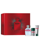 Hugo Boss HUGO Man rinkinys vyrams (EDT, 125 ml + dezodorantas, 75 ml + dušo gelis, 50 ml)