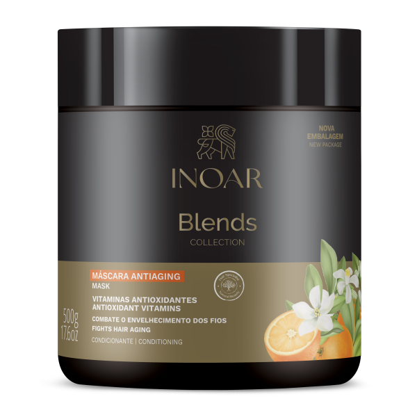 INOAR Blends Mask kaukė su vitaminu C, 500 g