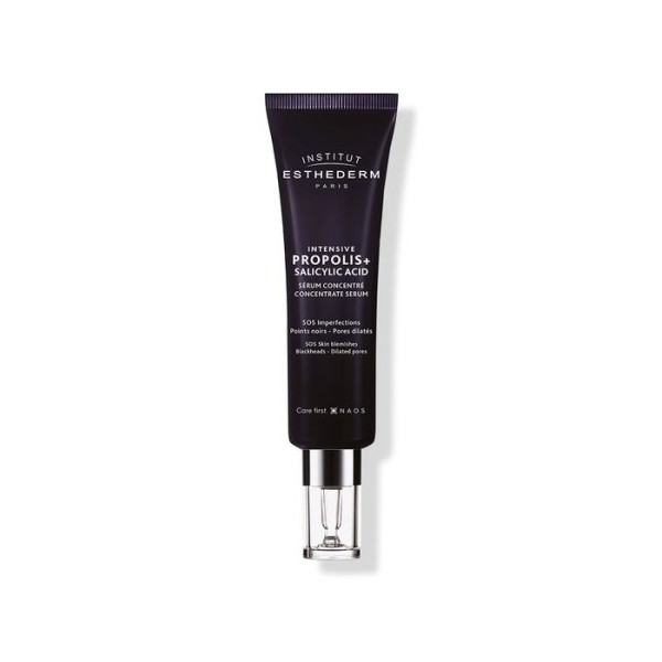 Institut Esthederm Intensive Propolis+ Salycid Acid Concentrate Serum poras sutraukiantis serumas, 30 ml