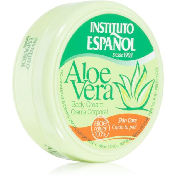 Instituto Español Aloe Vera Body Cream drėkinantis kūno kremas, 50 ml