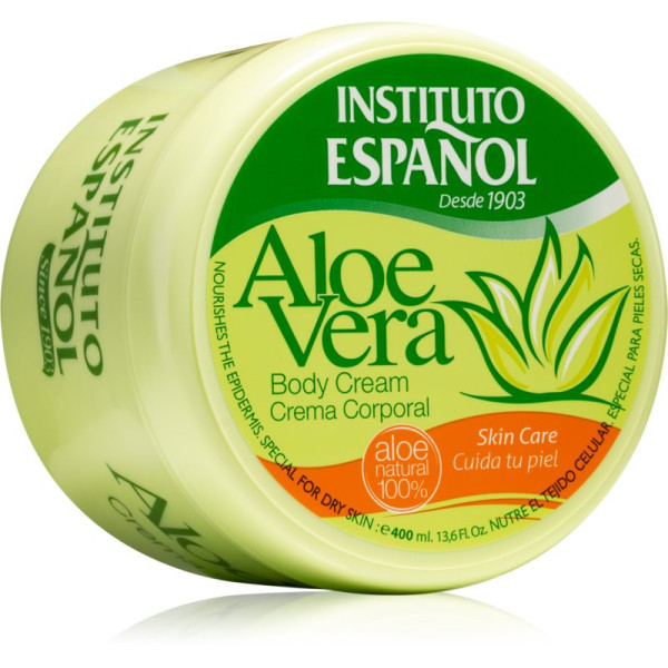 Instituto Español Aloe Vera Body Cream drėkinantis kūno kremas, 400 ml